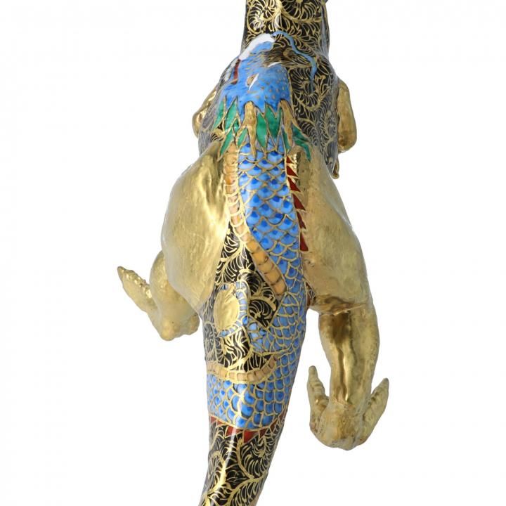 九谷サウルス | 龍 | 高聡文 - 九谷焼専門店の陶らいふ