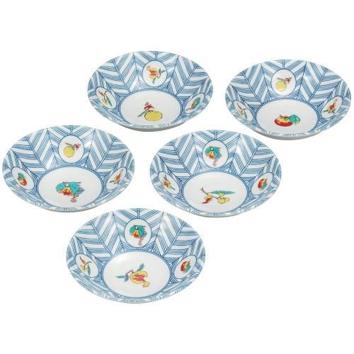 送料無料】 小鉢揃 吉田屋絵変り 4号 5個セット / 父の日