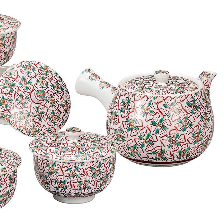 裏千家の茶器　花柄 茶道具 初心者用 御稽古用 練習用 6点裏千家入門者セット 唐花
