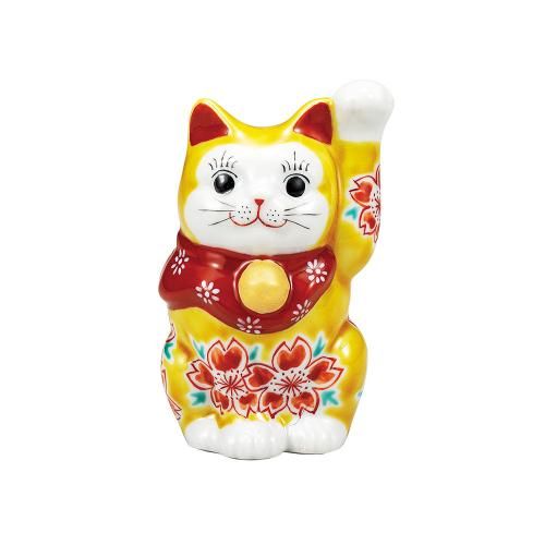 九谷焼八幡窯】このご時世に福を招く!招き猫の焼き物が買取入荷