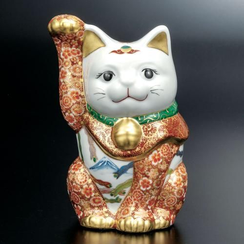 九谷焼 招き猫 置物・縁起物 - 九谷焼通販 陶らいふ-和食器