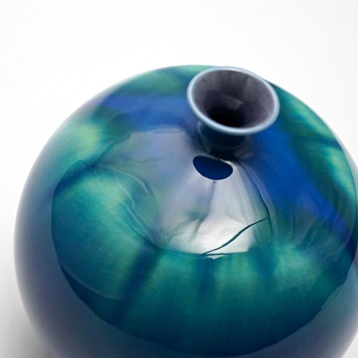 7号花瓶 耀彩 | 三代徳田八十吉 - 九谷焼専門店の陶らいふ