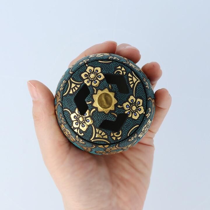 香炉　小紋に唐子　山中国盛　作　九谷焼 香炉 小紋に唐子 山中国盛 作 九谷焼 - メルカリ