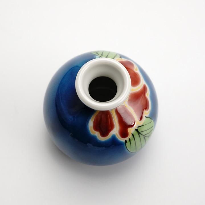 小つぼ花生 | 美山窯 - 九谷焼専門店の陶らいふ