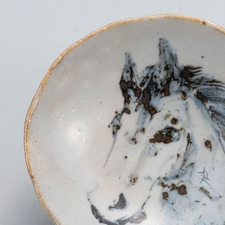 九谷焼 田中正人　皿　食器 盃 午/田中正人 桐箱入り - 和食器の通販なら九谷焼専門店の陶らいふ