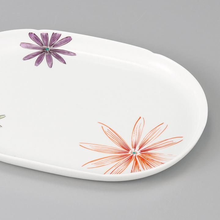 8.5号盛皿 色絵花文 / 幸洋窯 化粧箱入り - 和食器の通販なら九谷焼