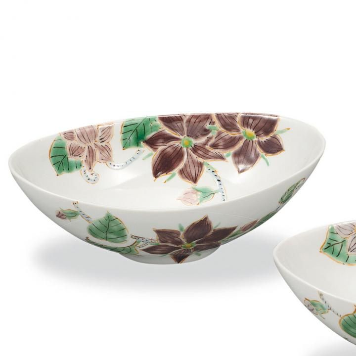 九谷焼　澤田富雄（号 穂光）昭和天皇御生誕百年記念 小紋花みづきの図 九谷焼 澤田富雄（号 穂光）昭和天皇御生誕百年記念 小紋花みづきの