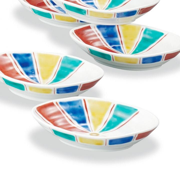 5.3号小鉢揃 紙風船 化粧箱入り - 和食器の通販なら九谷焼専門店の陶らいふ