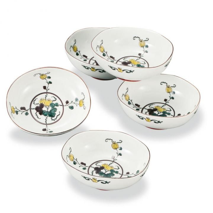 九谷焼　小皿　34枚　大量まとめセット！牛車　雪輪　宴会　パーティー　伝統 九谷焼 小皿 34枚 大量まとめセット！牛車 雪輪 宴会 パーティー 伝統