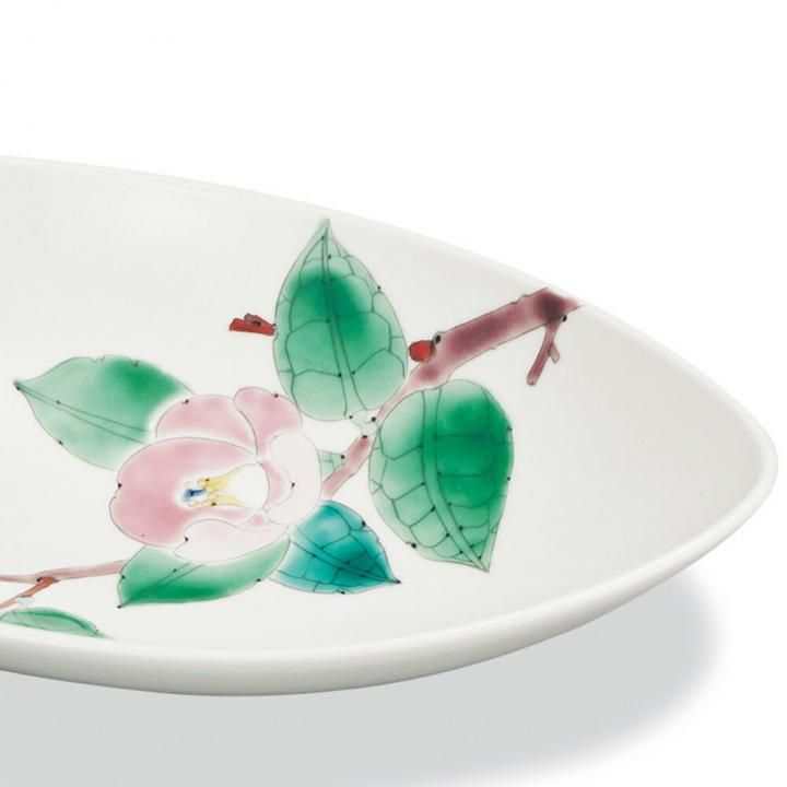 8号鉢 椿 化粧箱入り - 和食器の通販なら九谷焼専門店の陶らいふ