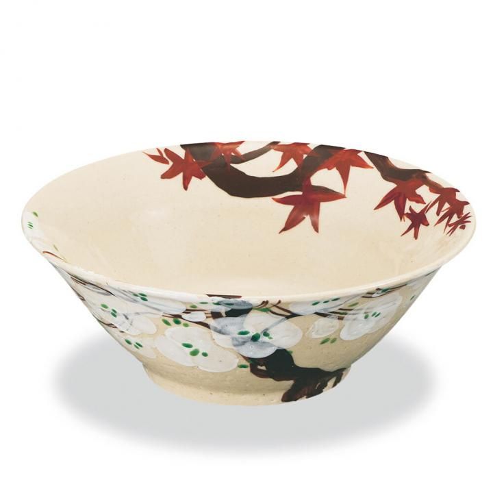 6号鉢 春秋 化粧箱入り - 和食器の通販なら九谷焼専門店の陶らいふ