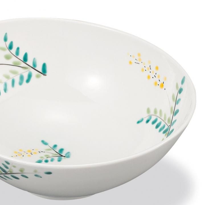 7号鉢 ミモザ / 幸洋窯 化粧箱入り - 和食器の通販なら九谷焼専門店の