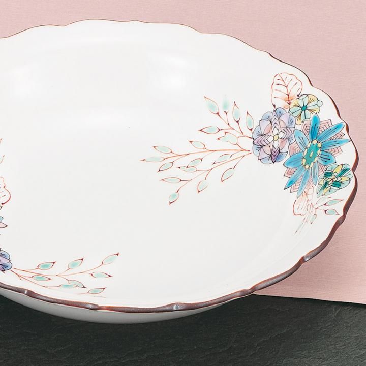 7号鉢 華紋 / 大志窯 化粧箱入り - 和食器の通販なら九谷焼専門店の陶