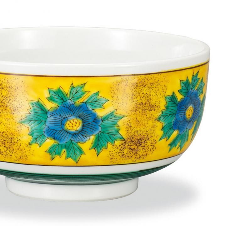 5号丼 吉田屋風牡丹 - 和食器の通販なら九谷焼専門店の陶らいふ