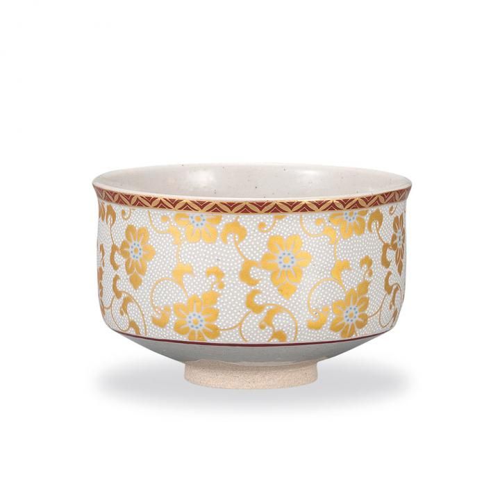 抹茶碗 白粒鉄仙 木箱入り - 和食器の通販なら九谷焼専門店の陶らいふ