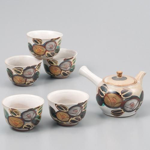 九谷焼 茶器セット湯呑・茶器 - 九谷焼通販 陶らいふ-和食器九谷焼の