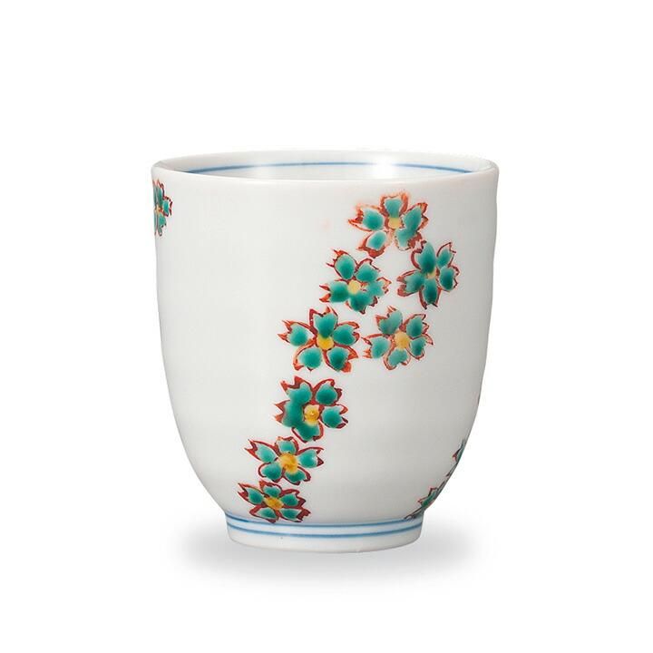 湯呑 捻り小花 - 和食器の通販なら九谷焼専門店の陶らいふ