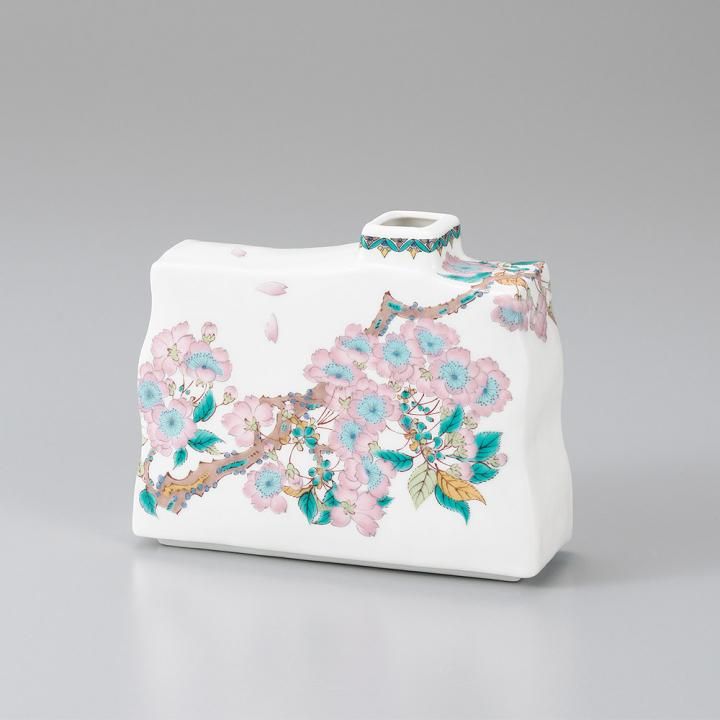 5号一輪生 枝垂れ桜 化粧箱入り - 和食器の通販なら九谷焼専門店の陶らいふ
