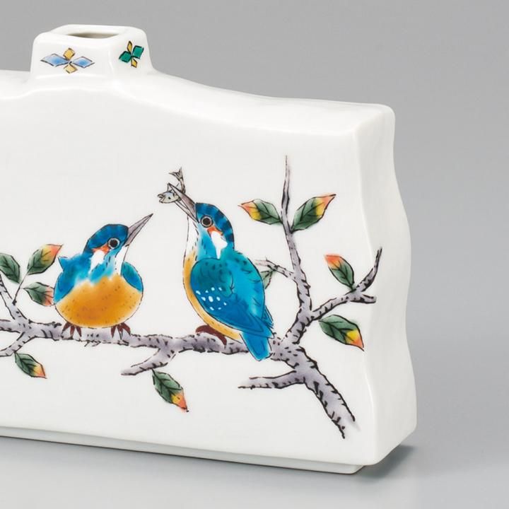 5号一輪生 かわせみ 化粧箱入り - 和食器の通販なら九谷焼専門店の陶らいふ