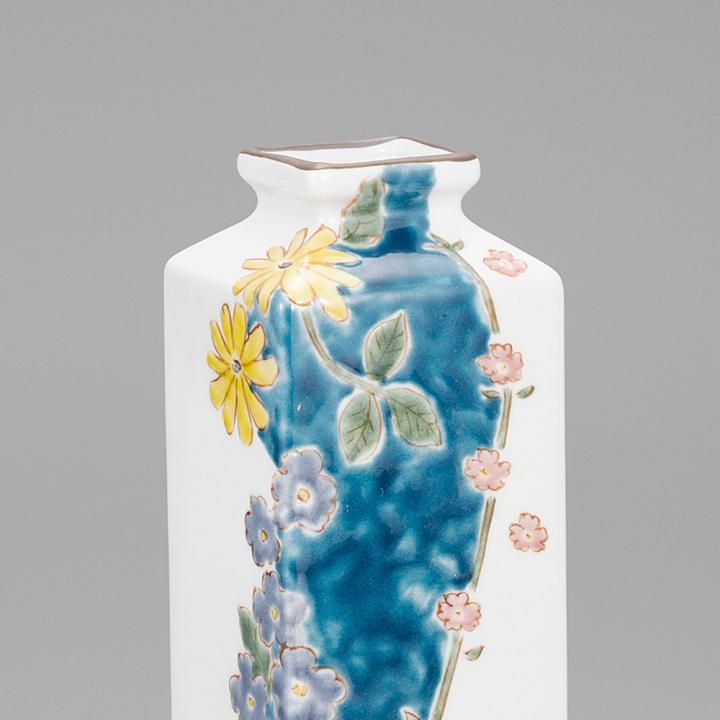 7号一輪生 花紋 / 川合孝知 化粧箱入り - 和食器の通販なら九谷焼専門