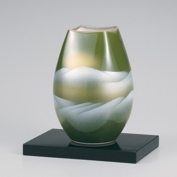 8号花瓶 連山 化粧箱入り - 和食器の通販なら九谷焼専門店の陶らいふ