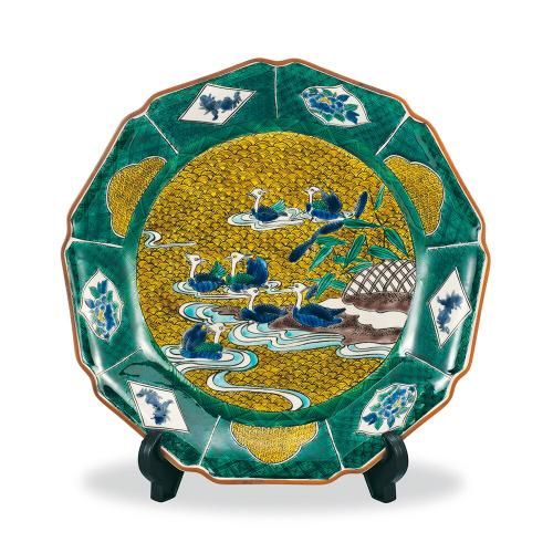 九谷焼 飾り皿 飾り皿 - 九谷焼通販 陶らいふ-和食器九谷焼の販売専門店