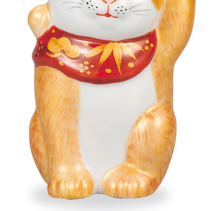 4号招猫 金彩毛描 - 和食器の通販なら九谷焼専門店の陶らいふ