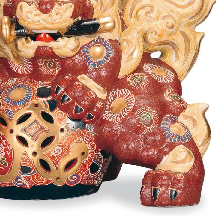 10号剣獅子 盛 - 和食器の通販なら九谷焼専門店の陶らいふ