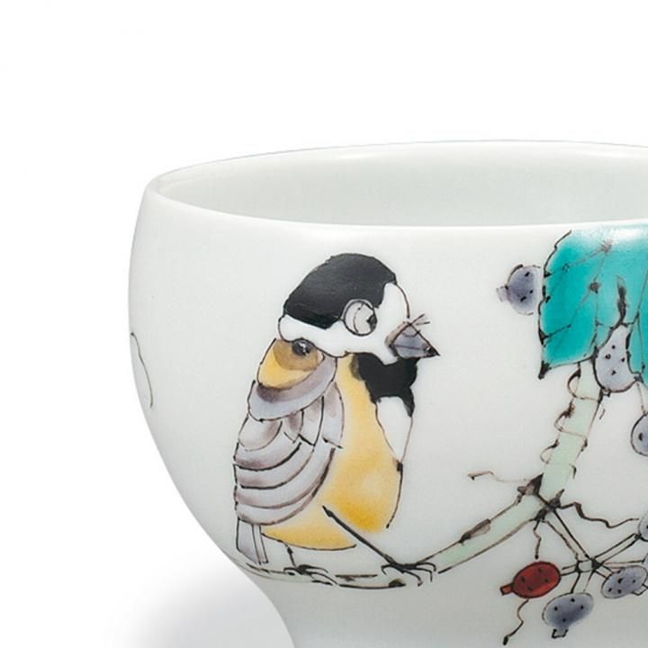 ぐい? 野葡萄に山雀 / 大志窯 化粧箱入り - 和食器の通販なら九谷焼