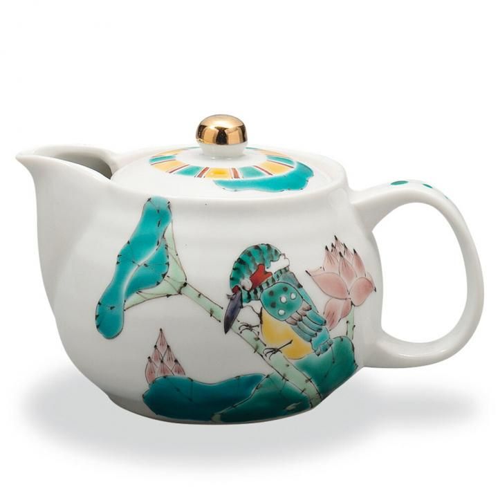 ポット急須 蓮の翡翠 / 大志窯 - 和食器の通販なら九谷焼専門店の陶らいふ