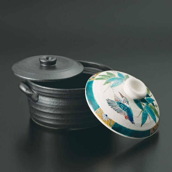 2号炊きご飯釜 翡翠 / 佐藤剛志 化粧箱入り - 和食器の通販なら九谷焼