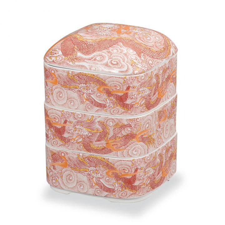 九谷焼・秀山作 龍の図壺 昭和レトロ SALE！九谷焼・秀山作 龍の図壺 昭和レトロ