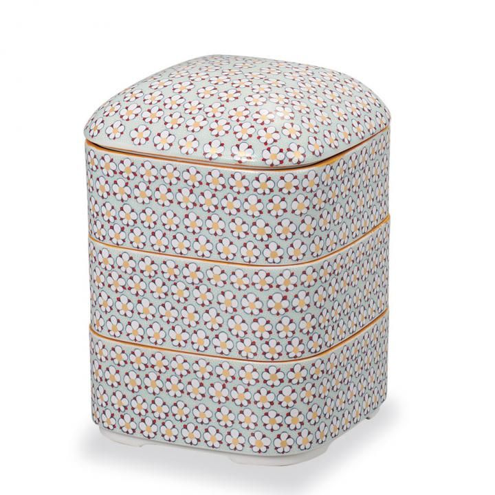 三段重 梅詰 化粧箱入り - 和食器の通販なら九谷焼専門店の陶らいふ