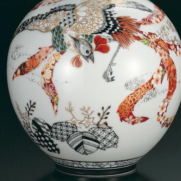 薫 6号花瓶　＊同梱推奨商品 薫 6号花瓶 ＊同梱推奨商品 楽天市場】九谷焼 6種から選べる