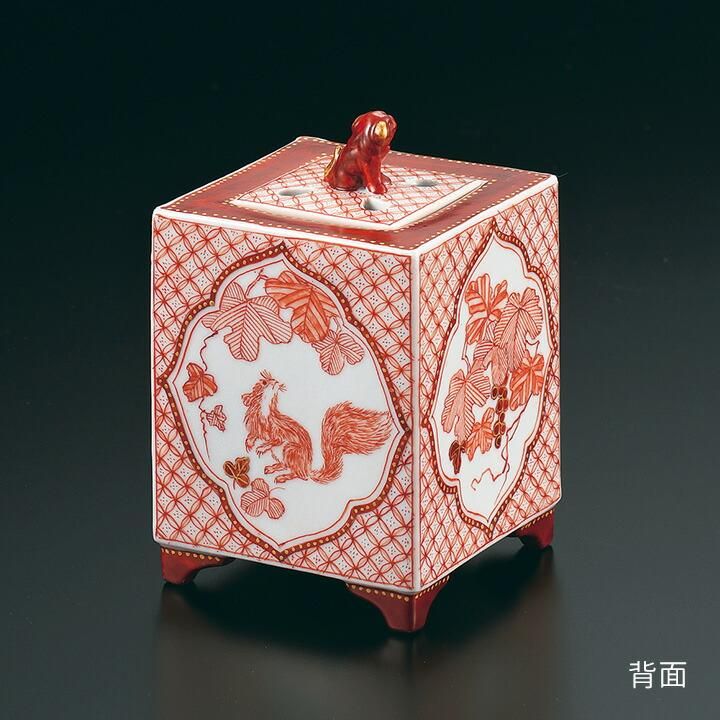4号香炉 実り文 / 福島礼子 桐箱紐通し入り - 和食器の通販なら九谷焼