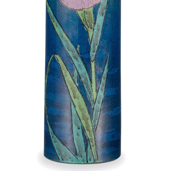 9.5号花生 布目あやめの図 / 大田健次郎 桐箱紐通し入り - 和食器の