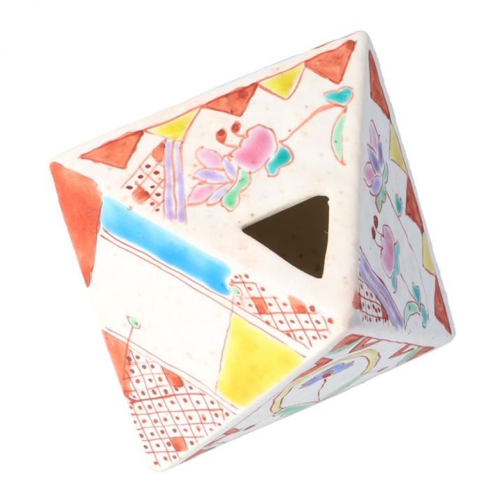 一輪生（八角） 花の世界 / 銀舟窯