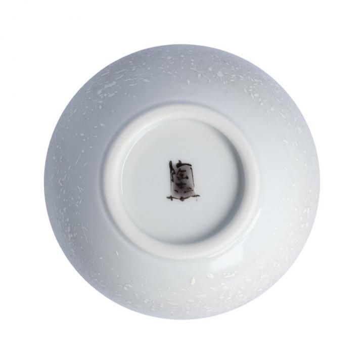 一輪生 雪二雀図 | 中村陶志人 - 和食器の通販なら九谷焼専門店の陶らいふ