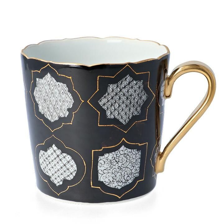 マグカップ 金白金細描彩 | 石冨俊二郎 - 和食器の通販なら九谷焼専門