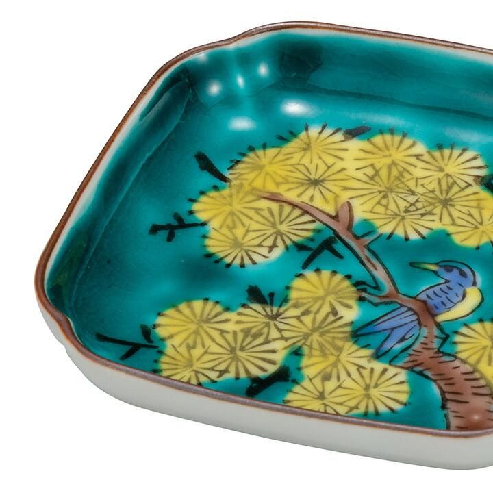 3号皿 | 吉田屋松に鳥 - 和食器の通販なら九谷焼専門店の陶らいふ