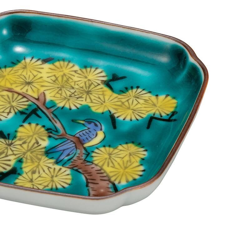 3号皿 | 吉田屋松に鳥 - 和食器の通販なら九谷焼専門店の陶らいふ