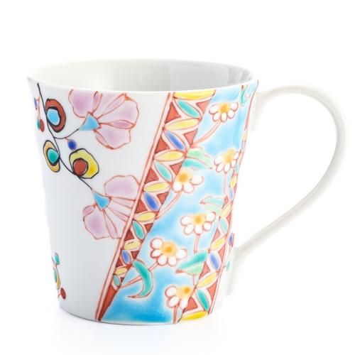 九谷焼　新品　角皿4枚　マグカップ2点 ポップキュート - 和食器の通販なら九谷焼専門店の陶らいふ