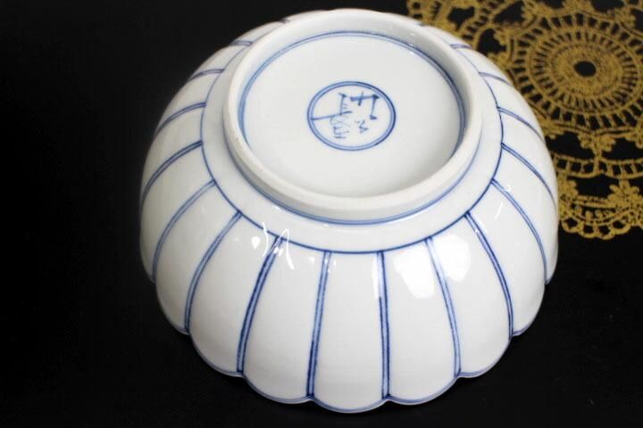 宮内庁御用窯】5号鉢 鳥文/山本長左