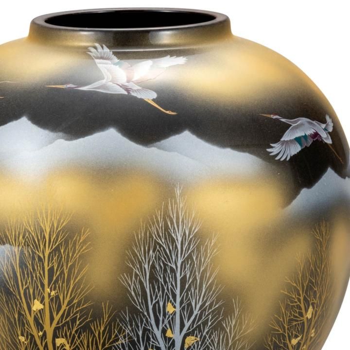 7号花瓶 金雲木立