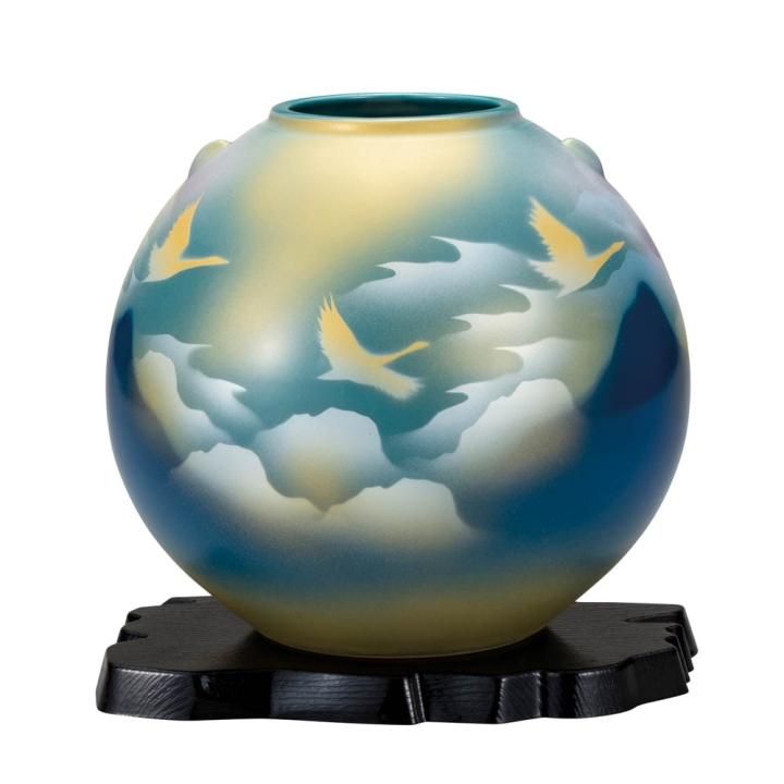 7号花瓶 雲海鶴