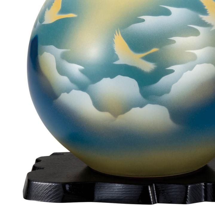 7号花瓶 雲海鶴