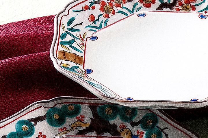 6.5号皿揃 松竹梅