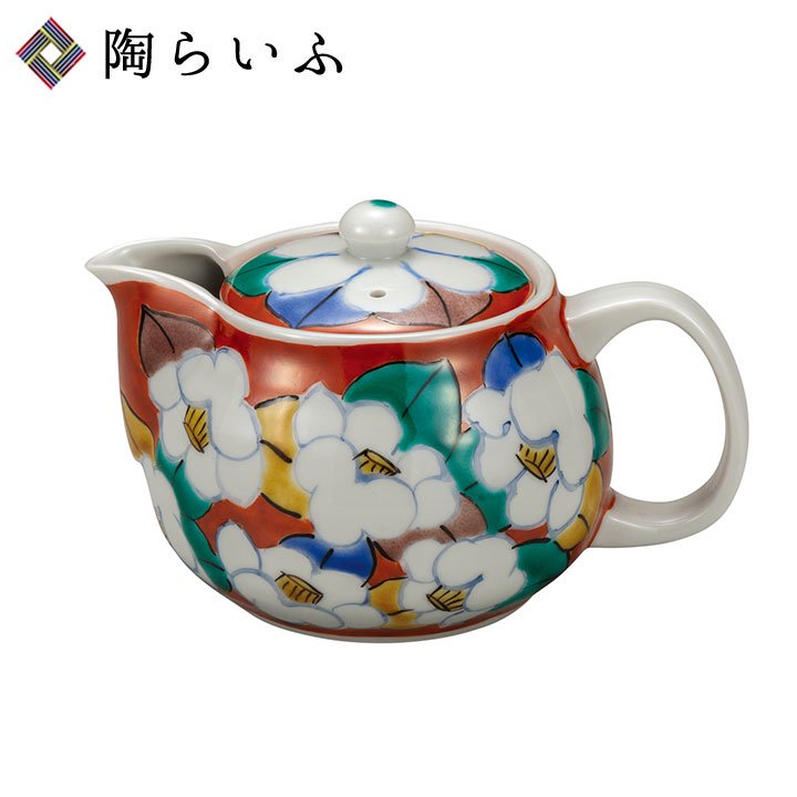 セール！ 【最終お値下げ】 九谷 後手水注 椿絵 - crumiller.com