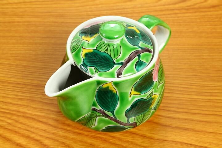 ポット 新山茶花/美山窯