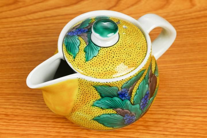 中ポット急須（磁器） 吉田屋おもと/美山窯 09-221